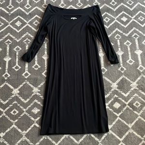 Maurice’s Black Long Sleeve Body Con Dress